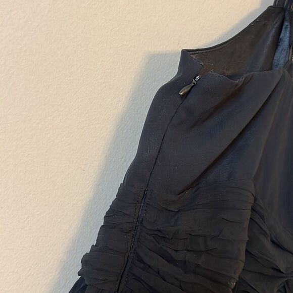 Lane Bryant Crepe and Lace Trimmed Tiered Dress - Size 18 - Picture 12 of 16